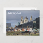 Liverpool Postkarte (Vorne/Hinten)