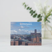 Liverpool Postkarte (Stehend Vorderseite)