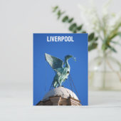 Liverpool Postkarte (Stehend Vorderseite)