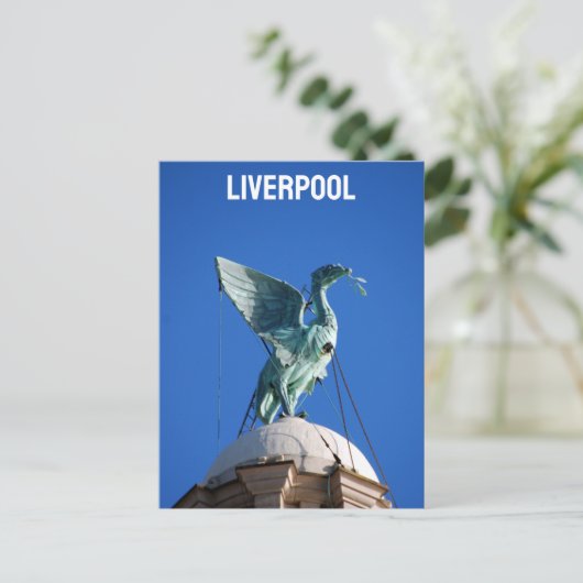 Liverpool Postkarte (Stehend Vorderseite)