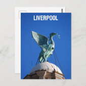 Liverpool Postkarte (Vorne/Hinten)