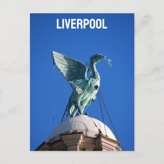 Liverpool Postkarte (Vorderseite)