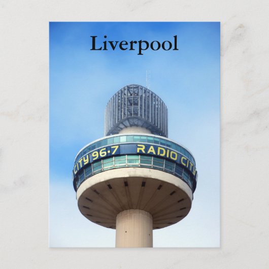 Liverpool Postkarte (Vorderseite)