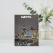 Liverpool Postkarte (Stehend Vorderseite)