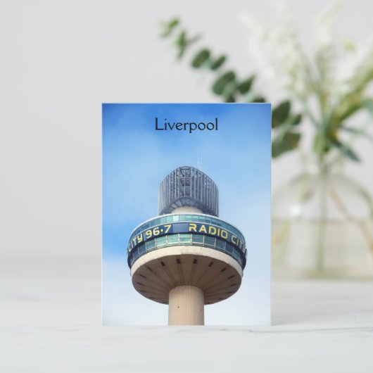 Liverpool Postkarte (Stehend Vorderseite)