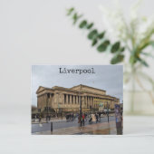 Liverpool Postkarte (Stehend Vorderseite)