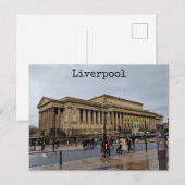 Liverpool Postkarte (Vorne/Hinten)