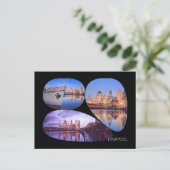 Liverpool Postkarte (Stehend Vorderseite)