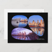 Liverpool Postkarte (Vorne/Hinten)