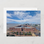 Liverpool Postkarte (Vorne/Hinten)