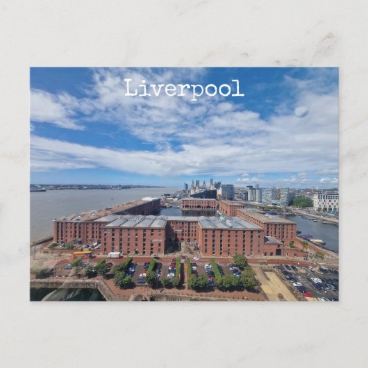 Liverpool Postkarte (Vorderseite)