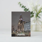 Liverpool Postkarte (Stehend Vorderseite)