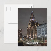 Liverpool Postkarte (Vorne/Hinten)
