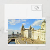 Liverpool Postkarte (Vorne/Hinten)