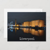 Liverpool Postkarte (Vorne/Hinten)