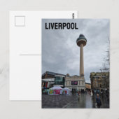 Liverpool Postkarte (Vorne/Hinten)