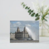 Liverpool Postkarte (Stehend Vorderseite)