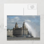 Liverpool Postkarte (Vorne/Hinten)
