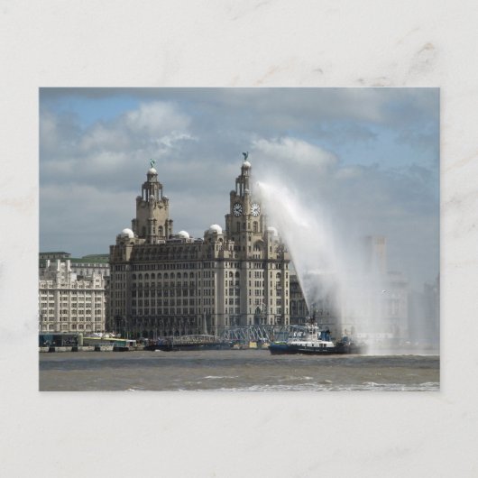 Liverpool Postkarte (Vorderseite)