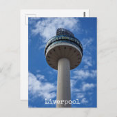 Liverpool Postkarte (Vorne/Hinten)
