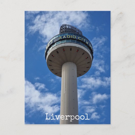 Liverpool Postkarte (Vorderseite)