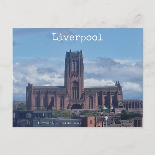 Liverpool Postkarte (Vorderseite)