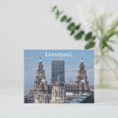 Liverpool Postkarte (Stehend Vorderseite)