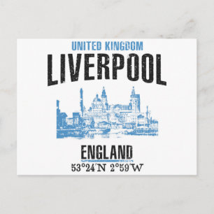 Liverpool Postkarte