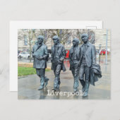Liverpool Postkarte (Vorne/Hinten)