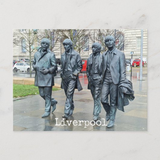 Liverpool Postkarte (Vorderseite)