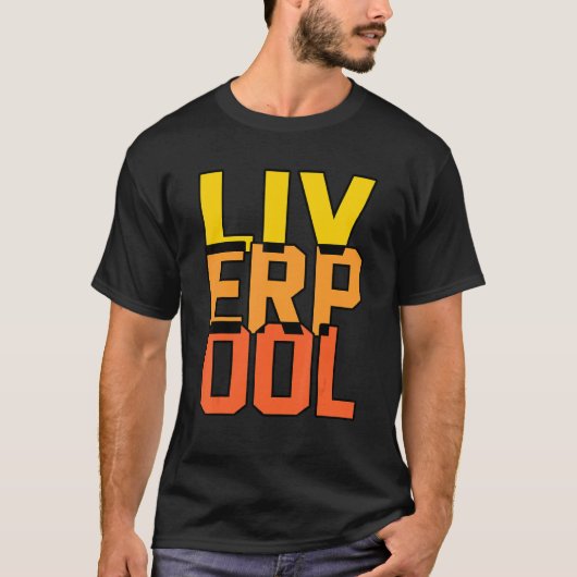 Liverpool Pride Travel T-Shirt (Vorderseite)