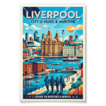 Liverpool Reiseplakat