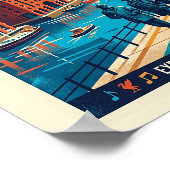 Liverpool Reiseplakat Poster (Ecke)
