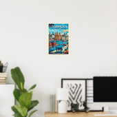 Liverpool Reiseplakat Poster (Heimbüro)