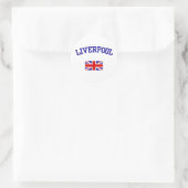 Liverpool Runder Aufkleber (Tasche)