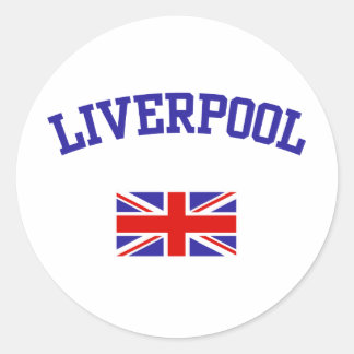 Liverpool Runder Aufkleber