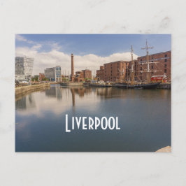 Liverpool Salthouse Dock Merseyside Foto Postkarte