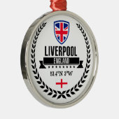 Liverpool Silbernes Ornament (Rechts)