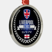 Liverpool Silbernes Ornament (Rechts)