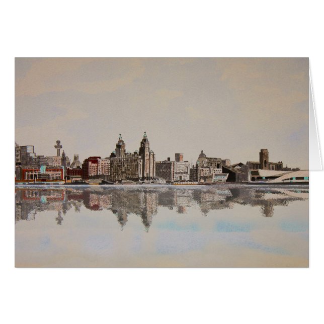 Liverpool Skyline (Vorderseite (Horizontal))