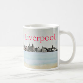 Liverpool - Skyline Kaffeetasse