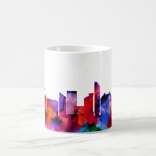 Liverpool Skyline Kaffeetasse (Mittel)