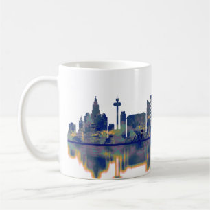 Liverpool Skyline Kaffeetasse