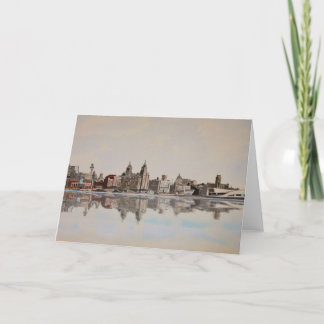 Liverpool-Skyline Karte