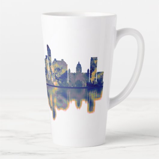 Liverpool Skyline Milchtasse (Rechts)