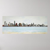 Liverpool Skyline Poster (Vorne)