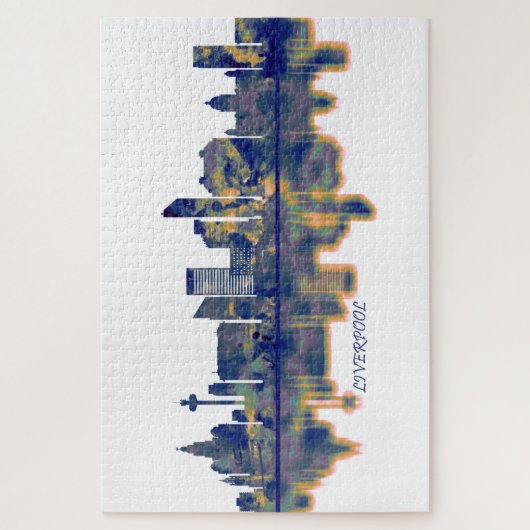 Liverpool Skyline Puzzle (Vertikal)