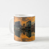 Liverpool Skyline-Tasse Kaffeetasse (Vorderseite Links)
