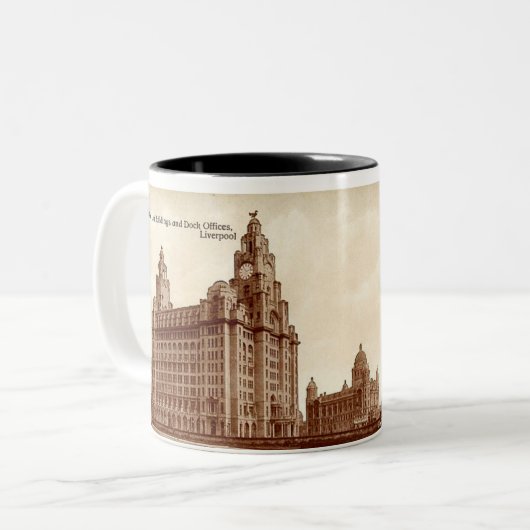 Liverpool Souvenir Tasse (Vorderseite Links)