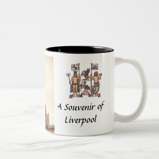 Liverpool Souvenir Tasse (Rechts)